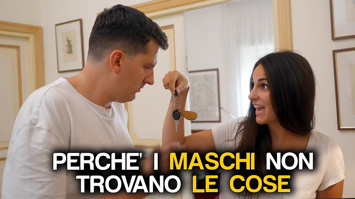 PERCHÈ I MASCHI NON TROVANO LE COSE