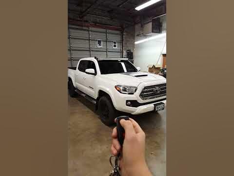 2016 Tacoma Remote Start - YouTube