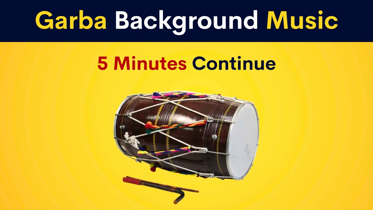 Garba Background Music | 5 Minutes Loop