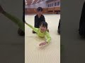 めっちゃ可愛い背筋トレーニング #武道塾 #空手