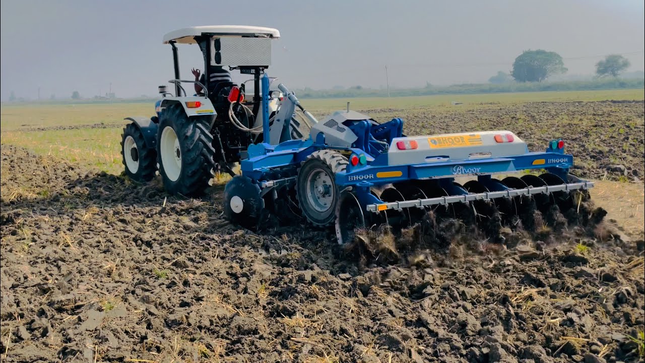 Disc Harrow Hydraulic Centre Wheel | 24 tawiya | BHOOR SINGH Sangaria | hard soil field| 8118850013