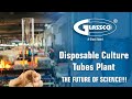 Disposable culture tubes test tubes and centrifuge tubes plant