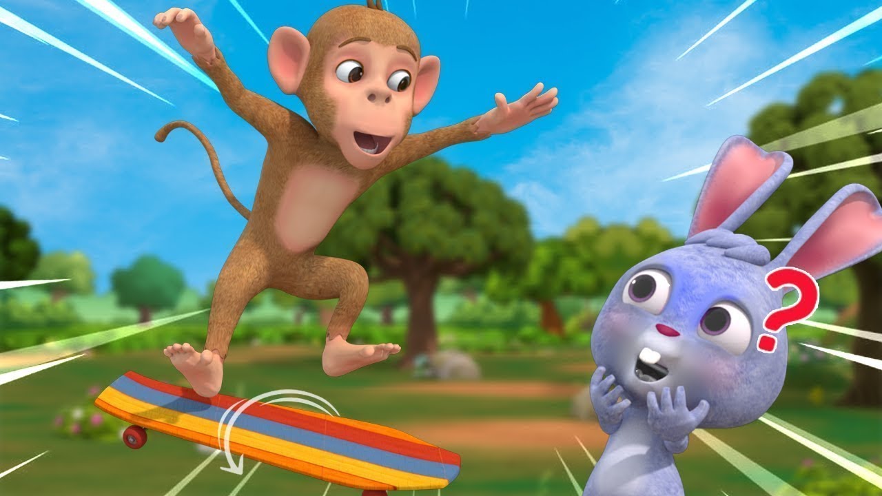 Ek Mota Bandar Ghumne Chala | एक मोटा बंदर | Best Hindi Rhymes