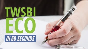 TWSBI ECO in 60 Seconds