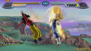 DBZ Infinite World - SSj Vegito vs SSj4 Goku (GT) [Request] screenshot 3