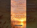 Thank You Lord | Short Praise Song of Gratitude  #ThankYouLord #PraiseSong #ShortPraise
