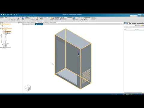 Box Panel Sheet Metal Forming in solid Edge 2023