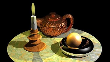 Teapot original Real 3D 1.4 example for Amiga.