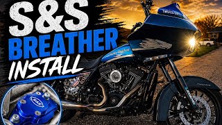 S&amp;S TWIN CAM HEAD BREATHERS