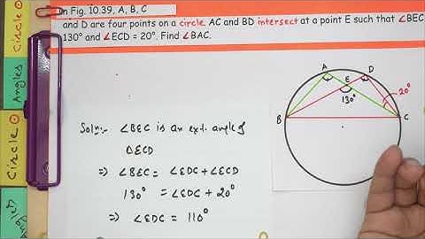 Question 5 Exercise 9.3 Class 9 | Chapter 9 | Circles | Solved | NCERT Maths CBSE board