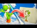 How to draw Yoshi!
