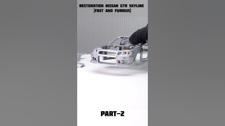 Nissan GTR Skyline Part 2 #restoration #gearupmindset