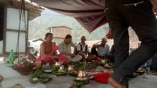 Rudri Puja at Home in Nepal || Worship of God Shiva ||
