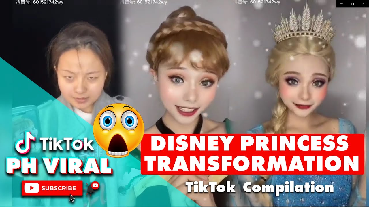 Disney Princess Transformation Tik Tok Compilation YouTube