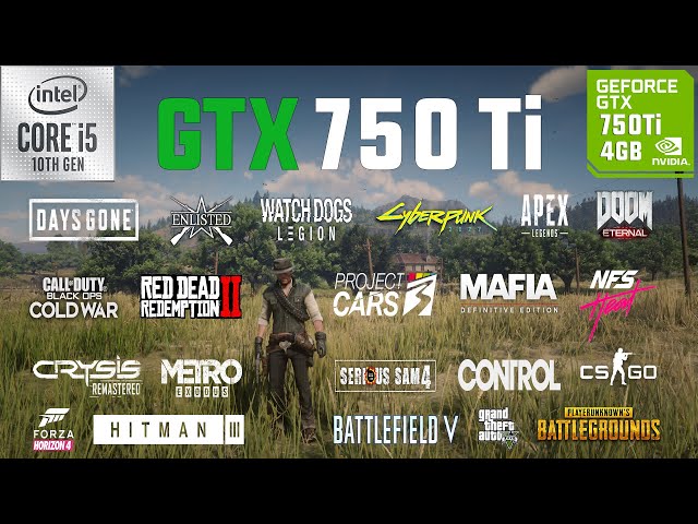 GTX 750 Ti 4GB Test in 25 Games in 2021 - YouTube