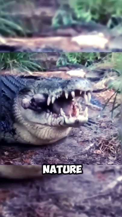 Crocodiles eat their young? #shorts #animalfacts #animals #crocodiles