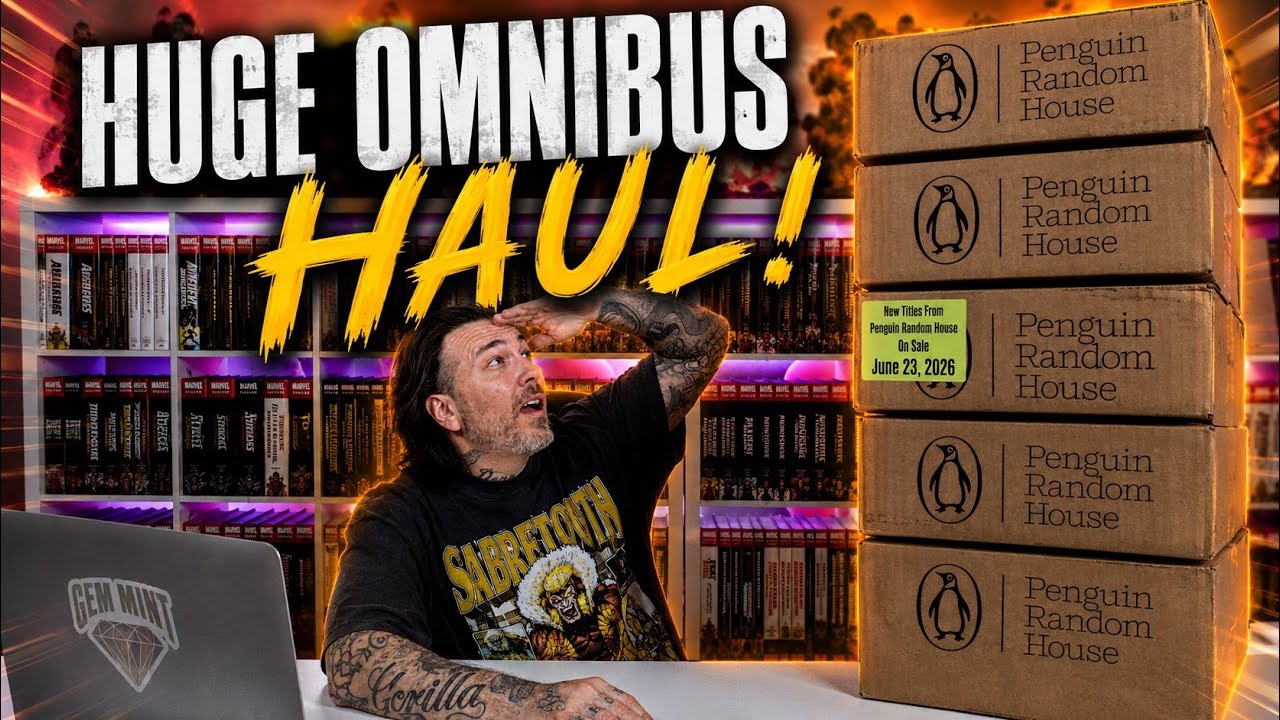 HUGE OMNIBUS Haul from Marvel Comics! - YouTube