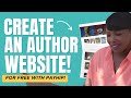 How to create an author website for free with payhip to sell low content books full tutorial