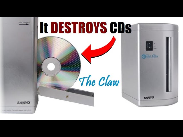 The Claw - Sanyo's CD/DVD Media Destroyer class=
