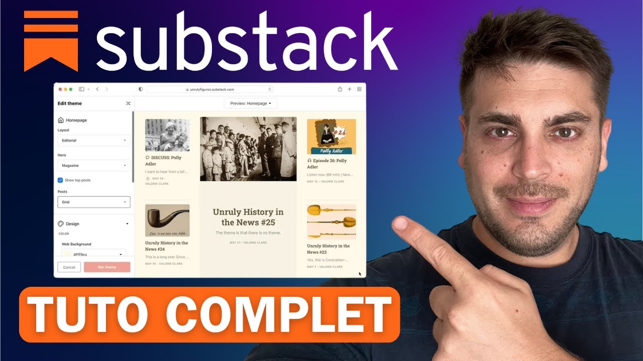 Tuto Substack - Le meilleur outil pour créer sa newsletter gratuitement !