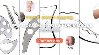 Top 5 Gua Sha Tools For Muscle Tension: Top 5 Best Sellers - Medical Stainless Steel Gua Sha Scraper