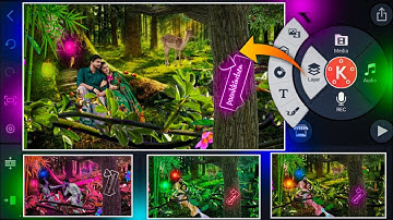 Trending Nature lyrical video editing in kinemaster 3D trending video editing motion poster part 3