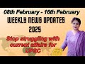 Weekly Current Affairs Analysis | 08th February 2025 to 16th February 2025 | UPSC/IAS |