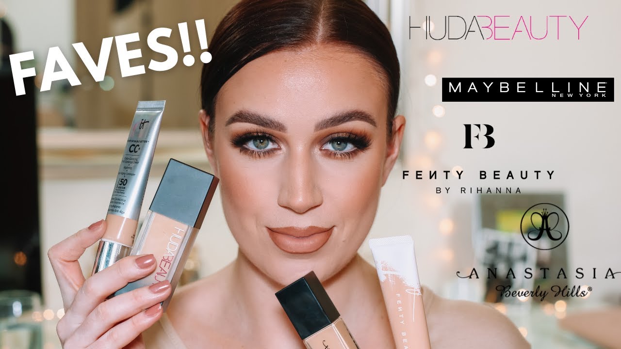 MY FAVOURITE FOUNDATIONS BEST FOUNDATIONS YouTube