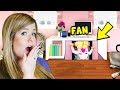 I Found A Fan Living Under My House! She Stole From Me! (Roblox Bloxburg Story)