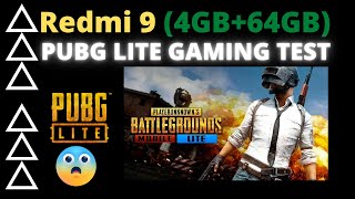 Redmi 9 PUBG Lite Gaming Test With 4GB RAM | PUBG LITE Gameplay on Xiaomi Redmi 9 with 4GB  RAM