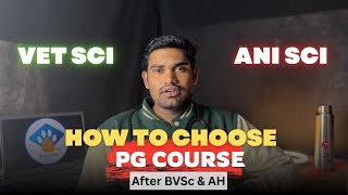 How To Choose Pg Branch After Bvsc Ah Mvsc Course Suite For You Dr Abhijeet Believer