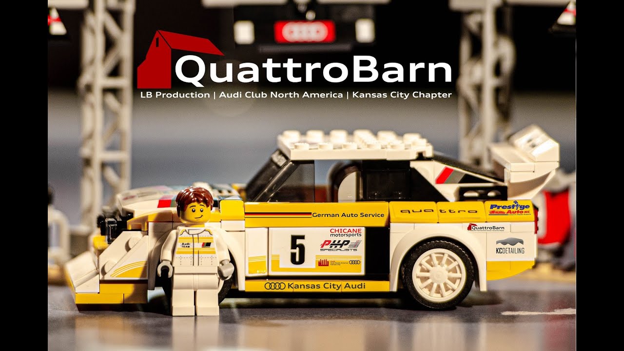 Building Lego 1985 Audi Sport quattro S1 - YouTube