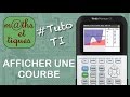 Fonctions  afficher une courbe  tutoriel ti