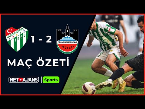 Diyarbekir Spor 2-1 Bursaspor Maç Özeti Full Özet | TFF 2. Lig Beyaz Grup | Net Spor