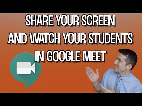 Video How To Share Your Screen AND Watch Your Students in... - youtube