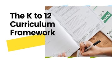 K to 12 Curriculum Framework