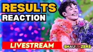 Results Live Reaction Eurovision Song Contest 2024 Shauunzers