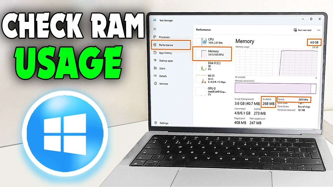 How to Check RAM Usage on Windows 11/10 - YouTube