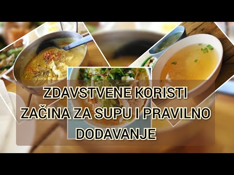 Video: Kada dodati začine u supu?