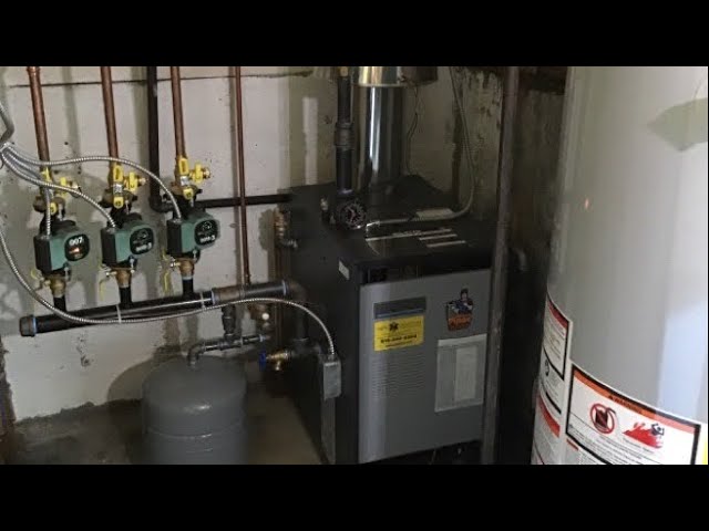 Weil McLain CGa5 3 Taco 0015 ECM Zone Hydronic Boiler Featuring Webstone  Vertical Air Separator - YouTube