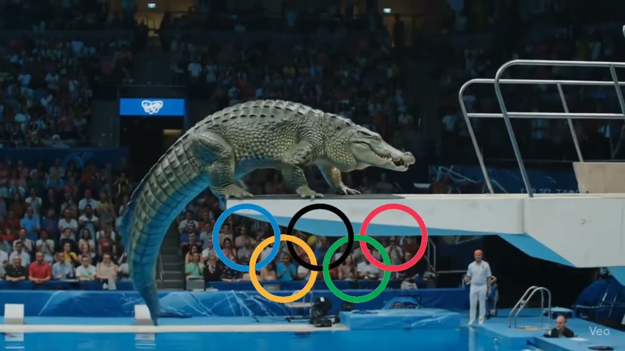 Jungle Splash Showdown: Animal Olympics | VEO 3