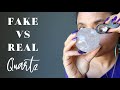 Fake vs Real Quartz - Satin Crystals