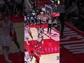 draining triples in the nick of time 🚨 #rockets