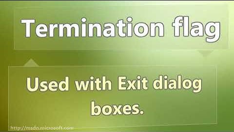 InstallUISequence Table