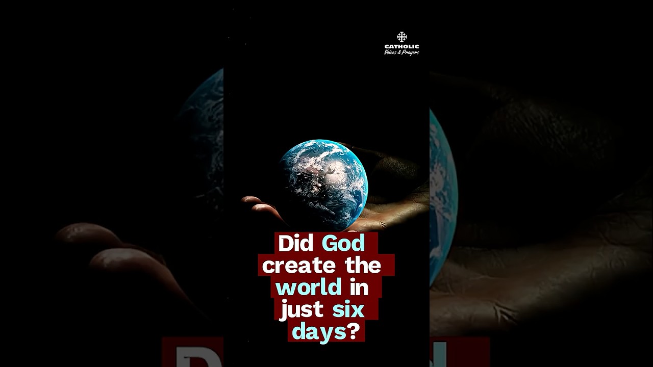 How Many Days Did God ACTUALLY Take? #bible #creation #shorts