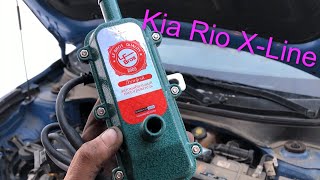 Как я установил подогреватель антифриза на Kia Rio X-Line. Заведется в любой мороз