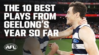 The 10 best moments from Geelong's season so far | 2022 | AFL