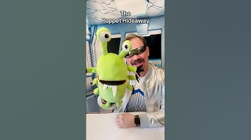 Puppet of the Day – Green Alien Puppet from IKEA – The Puppet Hideaway with Eric Thomsen