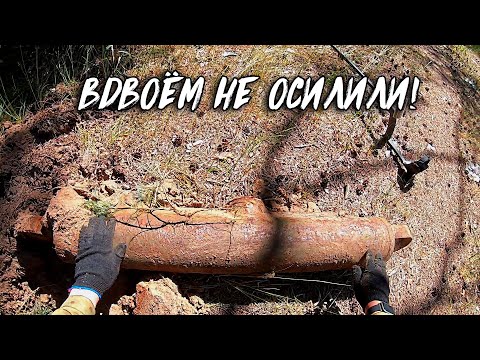 Горбушка захрустела от того, какую мандулу я нашёл на старой танковой дороге!