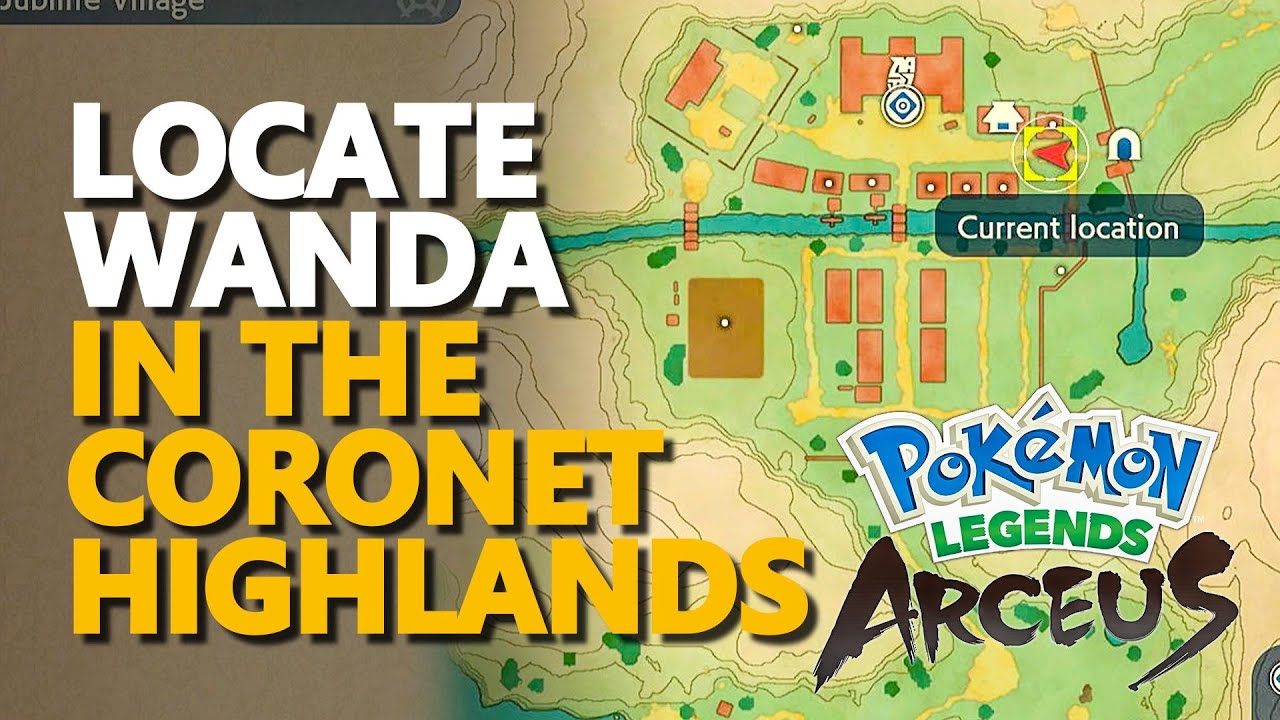 Coronet Highlands Map Guide - Pokemon Legends: Arceus Guide - IGN